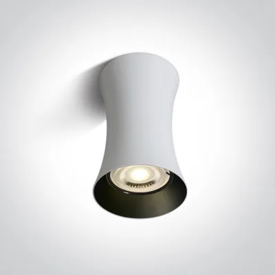 12105F/W WHITE GU10 10W 100-240V DARK LIGHT