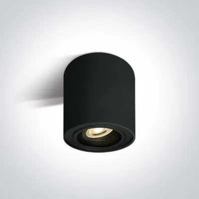 12105Y/B BLACK GU10 10W ADJUSTABLE 100-240V