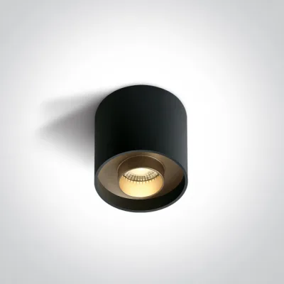 12108D/B/W BLACK 8W WW IP20 230V DARK LIGHT