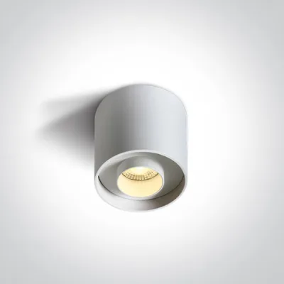 12108D/W/W WHITE 8W WW IP20 230V DARK LIGHT