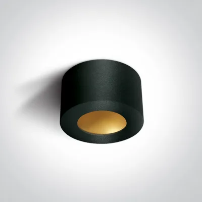 12108FD/B/BS BLACK CYLINDER LED 8W WW 230V DARK LIGHT