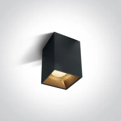 12112ZA/B/W BLACK 12W IP20 45deg 230V DARK LIGHT