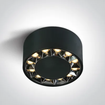 12120X/B/W BLACK 20W WW IP20 38deg 230V DARK LIGHT