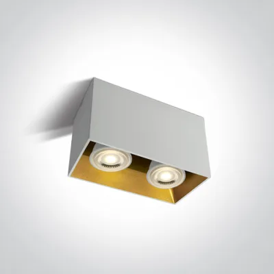 12205TA/W WHITE GU10 2x10W 100-240V