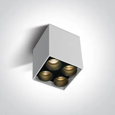 12406C/W/W WHITE 10W WW IP20 230V DARK LIGHT