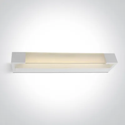 38114R/W/W WHITE LED BATHROOM / WALL LIGHT 14W WW IP44 230V