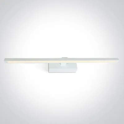 38114T/W/V WHITE BATHROOM / WALL LIGHT 14W CCTV IP44 230V