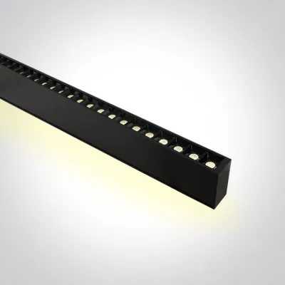 38150BU/B/V BLACK 48pcs SPOTS 40W 34d UGR17 + UPLIGHT 22W 120d CCTV PV 230V DARK LIGHT