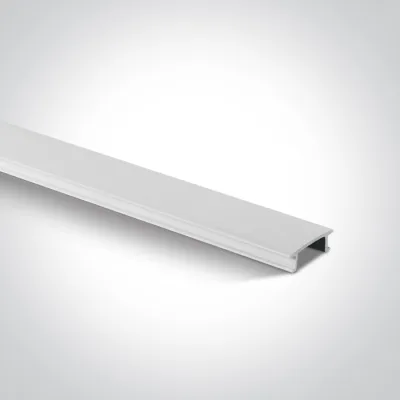 40002C/W WHITE PLASTIC COVER 2m FOR SQUARE TRACK