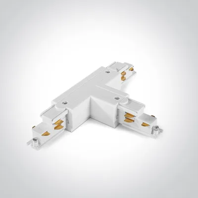 41016AL/W/L WHITE DALI T CONNECTOR LEFT