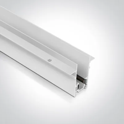 42001TR/W WHITE MAGNETIC TRIMLESS PROFILE 1m 48V MAXI