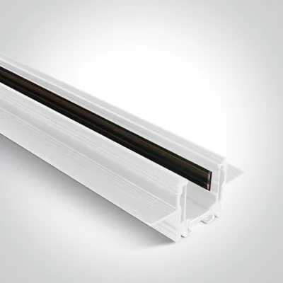 42002ATR/W WHITE MAGNETIC TRIMLESS PROFILE 2m 48V MINI