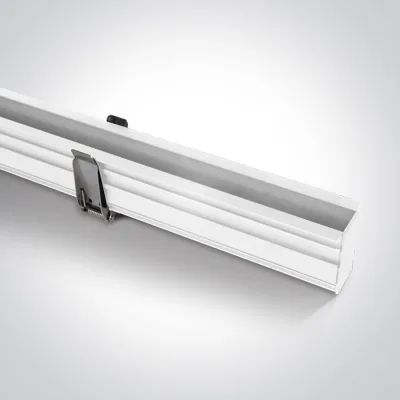 42002RB/W WHITE MAGNETIC RECESSED PROFILE 2m 48V MIDI