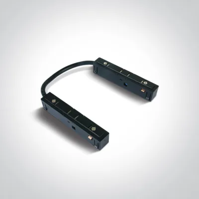 42004C/B BLACK LIVE CONNECTOR/CORNER FOR MAGNETIC PROFILES MINI/MIDI/MAXI