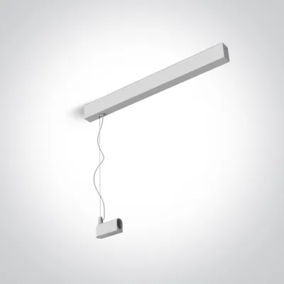 42004PC/W WHITE P&P DRIVER BASE + END CAP IP20
