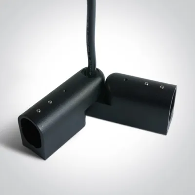 42004PE/B BLACK P&P POWER SUPPLY CABLE ADJUSTABLE CORNER IP20