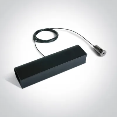 42004PF/B BLACK P&P SUSPENDED/SURFACE CONNECTOR IP20