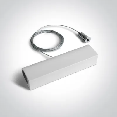 42004PF/W WHITE P&P SUSPENDED/SURFACE CONNECTOR IP20