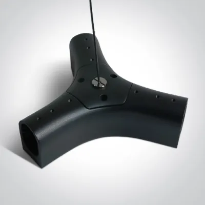 42004PK/B BLACK P&P SUSPENDED/SURFACE Y-CONNECTOR IP20