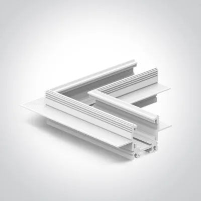 42012AATR/W WHITE TRIMLESS CORNER FOR 42001ATR / 42002ATR