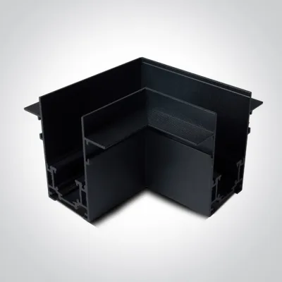 42012ATR/B BLACK TRIMLESS CORNER FOR 42001TR / 42002TR