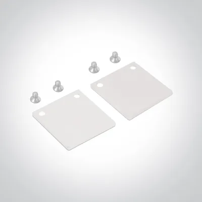 42022A/W WHITE END CAPS FOR 42001A/42002A