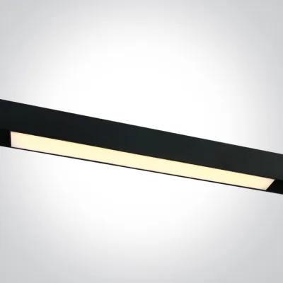 42100B/B/W BLACK 25W LINEAR LIGHT WW 48V IP20 MAXI