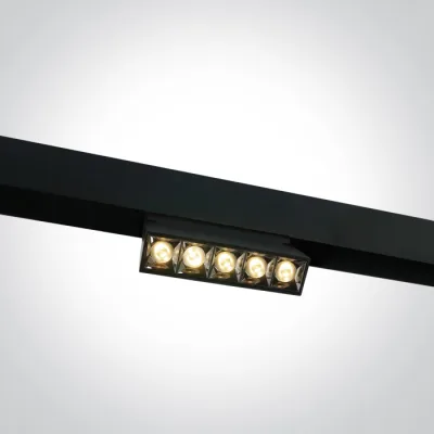 42106AL/B/V BLACK DALI 12W CCTV 48V IP20 ADJUSTABLE MINI MAXI P&P