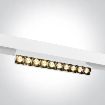 42106BL/W/V WHITE 22W CCTV 48V IP20 ADJUSTABLE DALI MINI MAXI P&P