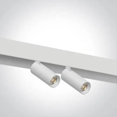 42108A/W/V WHITE 2x6W CCTV 48V IP20 ADJUSTABLE MINI/MIDI/MAXI/P&P