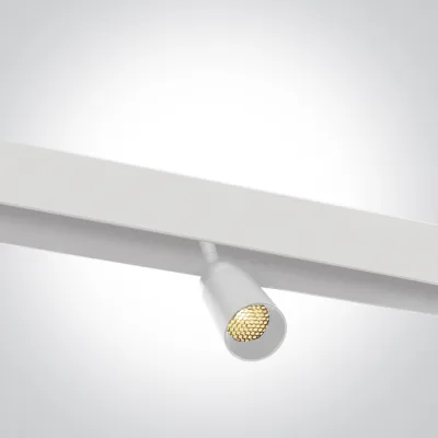 42110/W/V WHITE 8W CCTV 48V IP20 HONEYCOMB ADJUSTABLE DARK LIGHT MINI/MIDI/MAXI/P&P