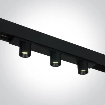 42128B/B/V BLACK 3x2W CCTV 48V IP20 MINI/MIDI