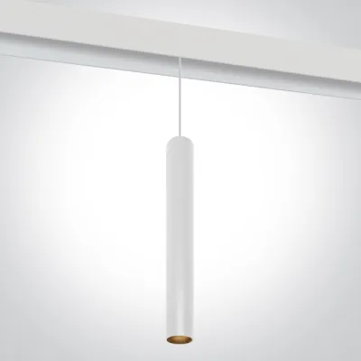 42130B/W/V WHITE 9W PENDANT CCTV 48V IP20 DARK LIGHT MINI/MIDI/MAXI/P&P