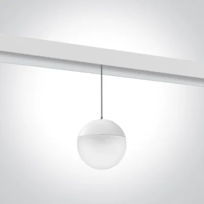 42136/W/V WHITE PENDANT 10W CCTV 48V IP20 MINI/MIDI/MAXI/P&P