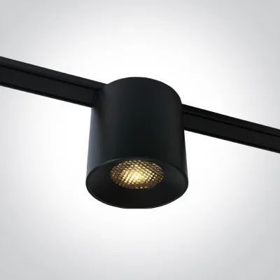 43110F/B/V BLACK 6W 48V CCTV IP20 HONEYCOMB FLAT MAGNETIC