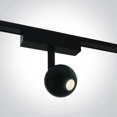 43122F/B/V BLACK 7W 48V CCTV IP20 ADJUSTABLE FLAT MAGNETIC
