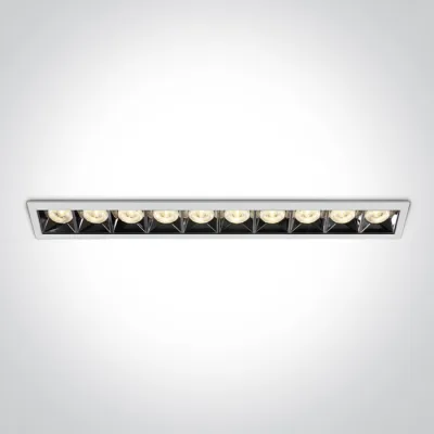 50006B/W/W WHITE LED 40W WW 38deg IP20 230V