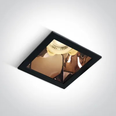 50105M/B/CU BLACK GU10 10W COPPER REFLECTOR DARK LIGHT