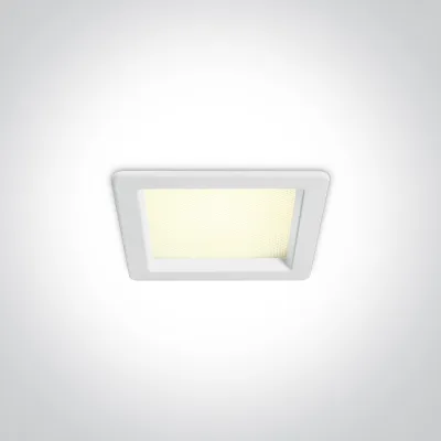 50110UV/W/V WHITE SMD LED UGR19 10W CCTV IP44 230V