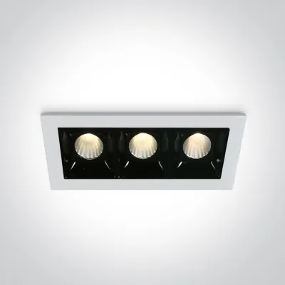 50302B/W/W WHITE 3x2W WW IP20 700mA DIMMABLE