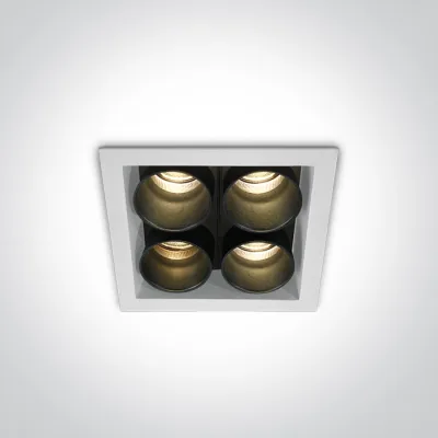 50406C/W/W WHITE 10W WW IP20 230V DARK LIGHT