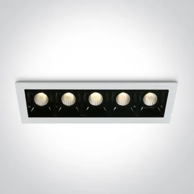 50502B/W/W WHITE 5x2W WW IP20 700mA DIMMABLE