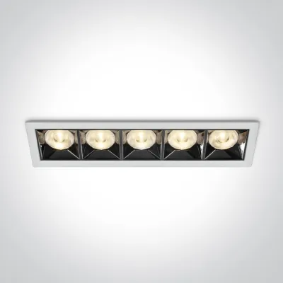 50506B/W/W WHITE LED 20W WW 38deg IP20 230V