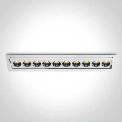 51024H/W/W WHITE RECESSED LED 24W WW IP20 38deg 230V ADJUSTABLE DARK LIGHT