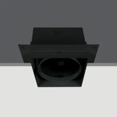 51100TR/B BLACK 1L TRIMLESS BOX