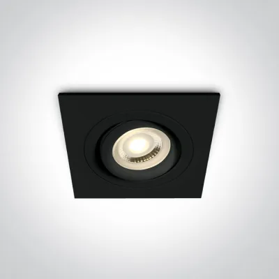 51105ABG/B BLACK GU10 10W ADJUSTABLE