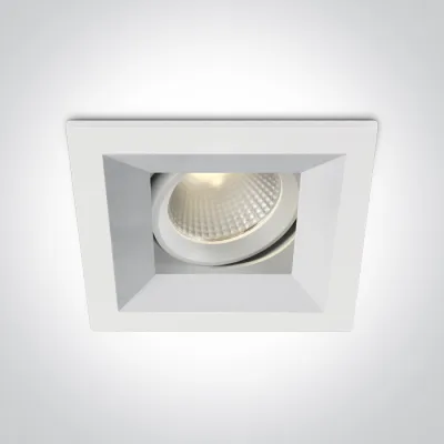 51112H/W/W WHITE LED 12W WW 60deg 230V ADJUSTABLE