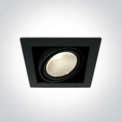 51130/B/W BLACK COB 30W WW 38deg 230V