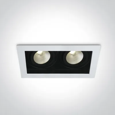 51212E/W/W WHITE LED 2x12W WW IP44 700mA 40deg ADJUSTABLE SEMI DARK LIGHT