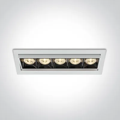 51506B/W/W WHITE LED 20W WW 38deg IP20 230V